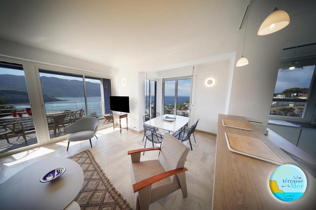 קסיס Une Terrasse Sur La Mer 3 Pers 2 Chambres Vue Mer מראה חיצוני תמונה